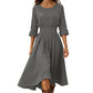 Women's Casual Cinched Waist Dress