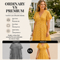 Women's Summer Floral V-Neck Dress