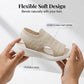 Sandales à plateforme en tricot respirant pour femme
