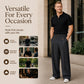 Men's Straight Leg Wrinkle Resistant Pants