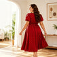 👗 Női Plus Size Pöttyös Ruha