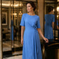 👗 Női elegáns midi ruha állítható derékpánttal