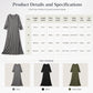 👗 Elegáns hasított maxiruha