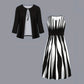 Women's 2-Piece Sleeveless Dress and Cardigan Set