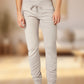 3/4 High-Waist Slim Fit Drawstring Pocket Joggers