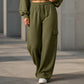 Women's High Waisted Drawstring Pants