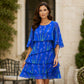 Women's Floral Print Ruffle Tiered Dress