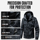 Men's Windproof Hooded Camouflage Jacket