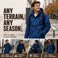 Men's Windproof Hooded Camouflage Jacket