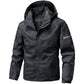 Men's Windproof Hooded Camouflage Jacket