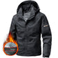 Men's Windproof Hooded Camouflage Jacket