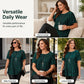 Hízelgő redőzött plus size blúz