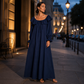 👗 👗 Női Casual Vállig Érő Maxi Ruha