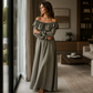 👗 👗 Női Casual Vállig Érő Maxi Ruha
