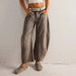 👖 👖 Szobrozott Retro Forma | Női Íves, Széles Szárú Farmernadrág
