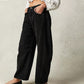👖 👖 Szobrozott Retro Forma | Női Íves, Széles Szárú Farmernadrág
