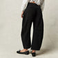 👖 👖 Szobrozott Retro Forma | Női Íves, Széles Szárú Farmernadrág