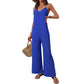 ✨ Női Casual V-nyakú, vékony pántos jumpsuit