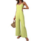 ✨ Női Casual V-nyakú, vékony pántos jumpsuit