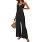 ✨ Női Casual V-nyakú, vékony pántos jumpsuit