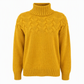 🧶 ✨ Kötött garbós pulóver, hétköznapi, egyszínű