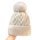 🧢 Uniszex téli kötött sapka pomponnal
