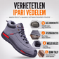 👟 Férfi ütésálló acél orrú biztonsági cipők