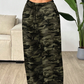 👕 Női bő szabású camo nadrág húzózsinór derékkal
