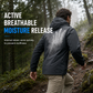 🧥 Uniszex kültéri kapucnis softshell kabát
