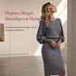 🦺 Hosszú ujjú kötött női ruha