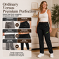 Women's Straight-Leg Sports Pants with Zipper Pockets